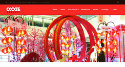 Desktop Screenshot of oxxieconcept.com